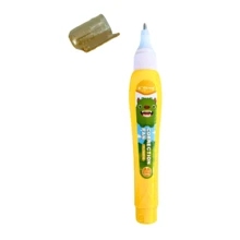 Corrector Líquido Blanco de Punta Fina Ultra Precisa de Alta Calidad – Diseñado para Correcciones Detalladas y Exactas, con Secado Rápido, Flujo Controlado, Cobertura Uniforme y Acabado Limpio, Ideal para Uso Escolar, Oficina, Papelería, Estudiantes y Profesionales - Multicolor - Ver 4