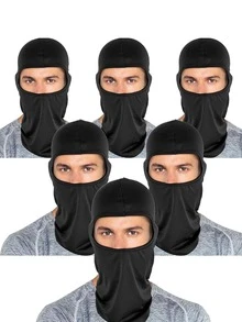 1pc/More Unisex Cycling Balaclava Hat, Solid Color Breathable Quick-Dry Sun Protection Outdoor Hiking Headwear, Suitable For Daily Commute, Cycling, Outdoor Activities - Multicolor - View 2