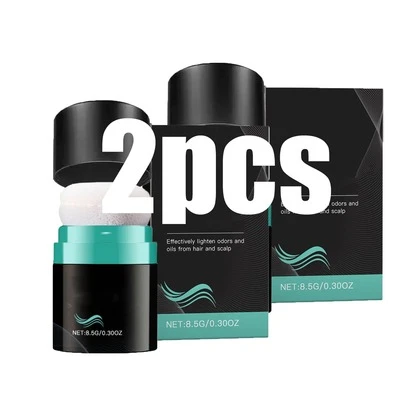 8.5g,Limpieza en seco polvo de volumen, volumen y volumen de cabello, reducción de la grasa, perezoso para crear un refrescante y voluminoso artefacto, flequillo estilizado sin lavar y seco polvo de pelo