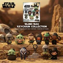 StarWars 1pc Official Star Wars Blind Bag Keychain - 3D Foam Character Blind Box Mystery Hanging Zipper Pull Keychain Backpack Accessory Collectible Toy Valentine's Day Gift - Ahsoka Tano, Cobb Vanth, The Mandalorian, Luke Skywalker, Bantha, Po Cadon, General Gideon, Boba Fett, Grogu, Mandalorian Starfighter - Multicolor - View 6