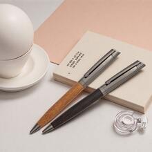 A Classic High-Appearation-Level Ballpoint Pen/Smooth Writing/High-End Ideal Gift Pen/Luxurious Men's And Women's Executive Pen/Daily Office Signature Pen/Student Calligraphy Practice Pen/Replaceable Pen Refill - Pen - View 2