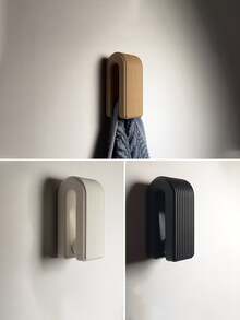 Automatic Locking Towel Rack, Gravity Wall-Mounted Rack, Novelty Towel Rack, Surprise Gift.Auto-Loing Towel Hanger. - Multicolor - View 2