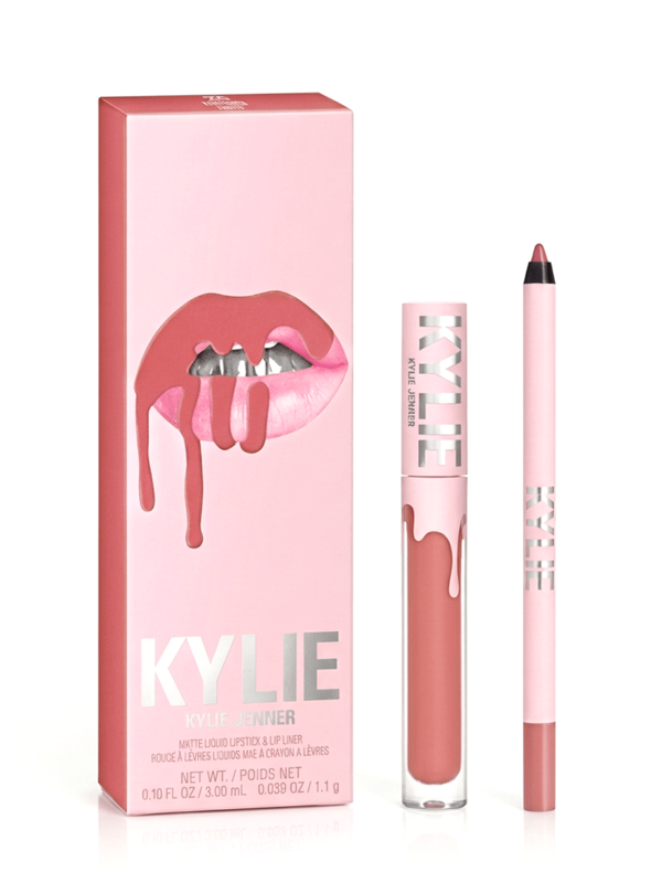 Kylie Cosmetics Matte Liquid Lipstick + Lip Liner 704 Sweater Weather 0.1oz/3ml+0.039oz/1.1g – Lip Kit, Long-Lasting, For Women, Sweater Weather, Suitable For Daily Makeup Routine