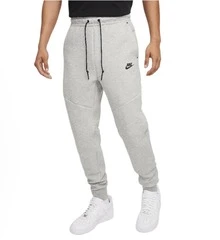 Nike Unisex Tech-Inspired Fleece Zip Hoodie & Jogger Outerwear For Men & Women Pants - Quần nỉ xám - Xem 2