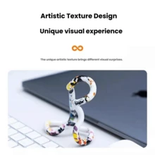 tangle Đồ chơi giảm căng thẳng Twist Puzzle Artist Series chính hãng, đồ chơi rèn luyện khả năng tập trung cho ngón tay khi bị ADHD. - Đồ chơi xoắn và giảm áp - Nghệ sĩ - Vườn - Xem 6