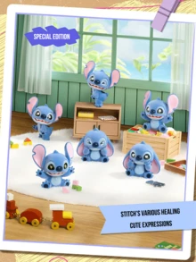 Bộ 12 thú nhồi bông Stitch thường + 6 thú nhồi bông Stitch đặc biệt + 2 thú nhồi bông Stitch ẩn giấu dùng để trang trí nhà cửa, với thiết kế dễ thương và biểu cảm khuôn mặt sống động, phong cách ngọt ngào và thẩm mỹ độc đáo, phù hợp cho người sưu tầm, trẻ em, học sinh, phụ nữ trẻ làm bạn đồng hành, đồ sưu tầm và trang trí nhà cửa, cũng là một món quà đáng yêu cho các cặp đôi/bạn bè. - Nhiều màu - Xem 9