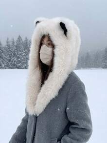 1/Multiple Pcs Women's Korean Style Casual Knit Hat, Beanie, Suitable For Autumn/Winter Daily Use - Style E - View 21