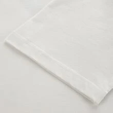 Nike Sportswear Classic Logo Short-Sleeve T-Shirt With Straight Shoulder Sleeve For Sporty And Casual Wear, Suitable For Running And Training - White - View 4