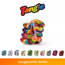 tangle Đồ chơi giảm căng thẳng Twist Puzzle Artist Series chính hãng, đồ chơi rèn luyện khả năng tập trung cho ngón tay khi bị ADHD. - Đồ chơi xoắn và giảm áp - Nghệ sĩ - Vườn - Xem 3