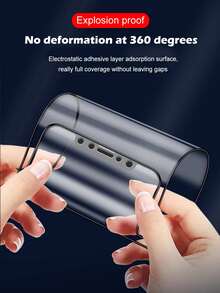 5 Miếng Dán Màn Hình Mềm Mờ Phẳng (Không Phải Kính) Tương Thích Với Samsung Galaxy S26 A57 A37 Chống Vân Tay Phủ Toàn Diện Không Viền Trắng Chống Vân Tay, Độ Trong Suốt HD, Tương Thích Với Ốp Lưng, Dễ Dán Miếng Dán Màn Hình Cần Thiết, Sử Dụng Hàng Ngày, Văn Phòng, Nhà Miếng Dán Màn Hình Điện Thoại Chống Nước Chống Va Đập Chống Trầy Xước - Trong sáng - Xem 6