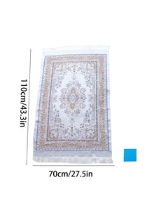 Portable Prayer Mat, Muslim Prayer Rug, Islamic Gift, Portable Muslim Prayer Mat With Compass, Tasbih And Storage Bag, Red Party Outfit Travel Protective Mat (Can Be Placed Under Chair), Gift, Lightweight Travel Prayer Mat - Multicolor - View 8