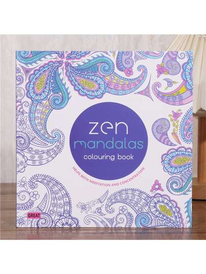 1pc Adult Coloring Book - For Children & Students - Doodle Painting Coloring Book - Mini Secret Garden Coloring Book - Adult Stress Relief Version - Hand-Drawn Mandala Painting Coloring Book