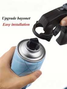 1pc, Spray Adapter Paint Care Spray Gun Handle, With Full Grip Trigger Lock Collar For Car Maintenance