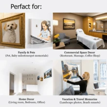 Ocean Wave Canvas Painting, Abstract Beach Print Pattern, For Home Living Room Decoration, Enhance Space Style, Bedroom Bedside Embellishment, Create A Warm Atmosphere, This Inner Frame Painting Is Very Suitable, Also Suitable For Homestay Soft Decoration Matching, Office Environment Decoration, Or As A Good Gift For Friends Moving, Holiday Gifts, Fine Art Seascape, Coastal Artwork, Nature Inspired Wall Decor, Sandy Beach Impressionism, Beige Tones, 3D Textured Painting. - 白色 - 查看 4