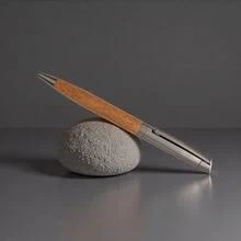 A Classic High-Appearation-Level Ballpoint Pen/Smooth Writing/High-End Ideal Gift Pen/Luxurious Men's And Women's Executive Pen/Daily Office Signature Pen/Student Calligraphy Practice Pen/Replaceable Pen Refill - Pen - View 5