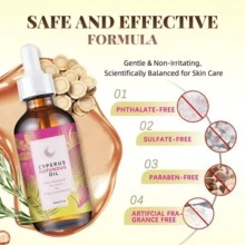 Natural Permanent Hair Reduction Oil - Caramela Beauty With Cyperus Rotundus Extract | Clinically Tested, Painless At-Home Treatment, Slows & Reduces Regrowth - 淺粉色 - 查看 7