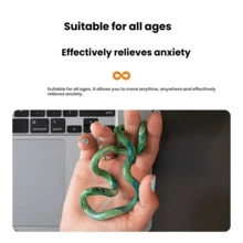 tangle Đồ chơi giảm căng thẳng Twist Puzzle Artist Series chính hãng, đồ chơi rèn luyện khả năng tập trung cho ngón tay khi bị ADHD. - Đồ chơi xoắn và giảm áp - Nghệ sĩ - Vườn - Xem 5