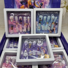 Mattel K-POP Demon Hunter Nail Stickers - Full Set Of Shiny Fake Nails, Cute Anime Design, Easy DIY Nail Stickers For Women And Girls (Demon Hunter Series), Valentine's Day Gift - Multicolor - View 2