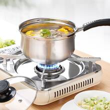 Stainless Steel Mini Pot - Kitchen Pots, Mini Soup And Noodle Cooking Pot, Compatible With Electric Stovetops, Versatile Small Steam Pot With Lid, No Power Supply Needed - Multicolor - View 5