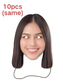 1/3/5/10支装定制人脸扇 | 适用于单身派对礼品、婚礼拍照道具、新郎面部装饰 | 非常适合单身派对团体、婚礼策划师、单身派对主办方、礼品制作商、派对爱好者 | 坚固的木棍，可重复使用的扇子道具，趣味派对扇子，婚礼拍照配件，生日派对装饰，单身派对扇子道具，易握手柄 - 多色2 - 查看 14