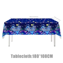180x108cm KPOP Hunter Anime Party Tablecloth - Large Birthday Dining Tablecloth, Cute Cartoon Stage & Music Theme Design, Suitable For Teen Party Decoration (Multiple Styles) - Multicolor - View 4