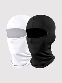 1个/多件装男女通用骑行面罩，防晒颈套拉法帽，适合骑行、徒步、户外旅行，四季皆宜 - 彩色 - 查看 13