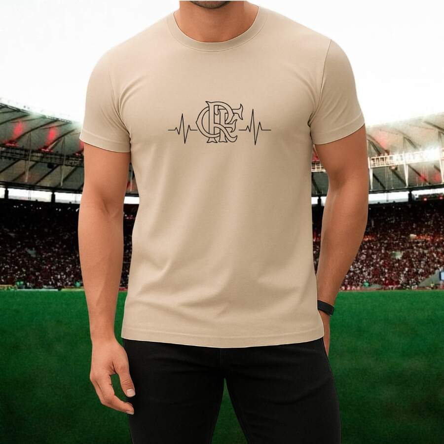 Flamengo Mengo Shirt - New Release - Beige - View 1