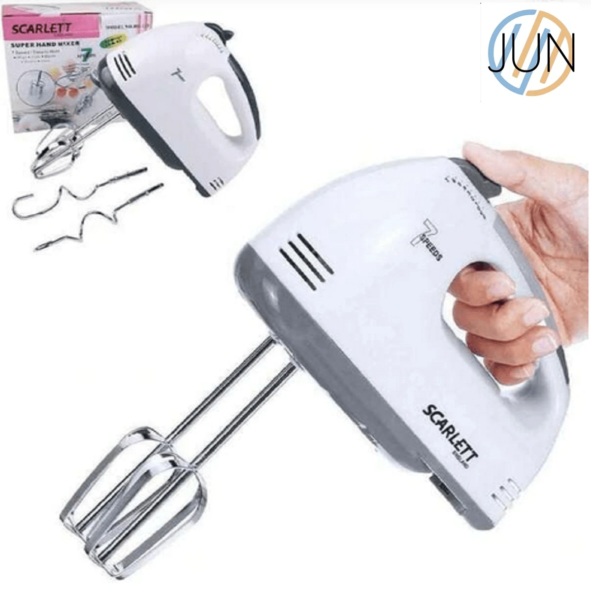 180W Electric Stirrer Cream Frother - Multicolor - View 1