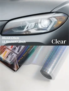 30x120cm Car Headlight Protective Film - Hexagonal Clear Anti-Scratch Auto Light Sticker Universal Fit Scratch Resistant Headlight Cover - A - View 10
