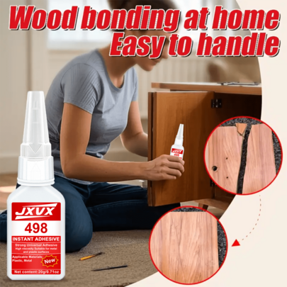 Quick-Drying Super Glue, Waterproof, Transparent, High Strength, Suitable For Machinery Repair, Industrial Instrument Assembly