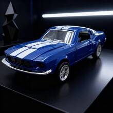 1:32 Scale Vintage Openable Car Model, 13*4.5*3.5cm, Manual Operation Alloy Structure With Functional Doors, Realistic Race Car Replica For Collection, Racing Sports, Youth Birthday Gift, Home Decor, Car Interior Decoration (Red/Black/Blue) - Multicolor - View 2