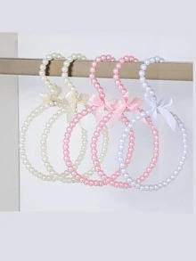 珍珠设计家居围巾/披肩收纳架 - 彩色 - 查看 7