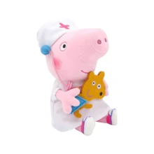 سلسلة شخصيات الممرضة والطاهي والرياضي من بيبا الرسمية المرخصة، دمية بلوش قلادة مفتاح، حجم متوسط/كبير، طول قائم 19 سم/7.5 بوصة، جالس 15 سم/6 بوصة، ديكور وإكسسوار جذاب لحقيبة الظهر، مناسب للأطفال والطلاب والنساء والمعجبين، دمية بلوش جميلة للجمع، هدية مثالية لعيد الميلاد وعيد الحب والعيد الربيعي وعيد الشكر وعيد الميلاد والعام الجديد - متعدد الألوان - مشاهدة 11