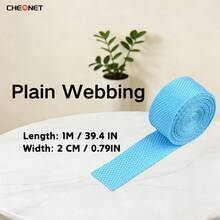 1pc PP Webbing Canvas Polyester Ribbon, Suitable For Backpack Binding, Bag Crafts DIY, Belt Bags, Pet Supplies