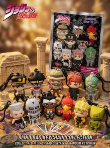 Viz Media Móc khóa túi bí mật  chính hãng (1 chiếc) - Móc khóa túi hình nhân vật 3D bằng xốp, móc kéo khóa, phụ kiện ba lô, quà tặng sưu tầm - Nhiều màu - Xem 1