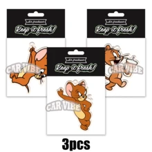 猫鼠汽车空气清新剂挂饰 - 卡通风格，适用于后视镜，可用作车载香氛夹，亦可用于家居和办公室装饰，创意设计，是送给朋友的理想礼物。 - JERRY - 查看 11