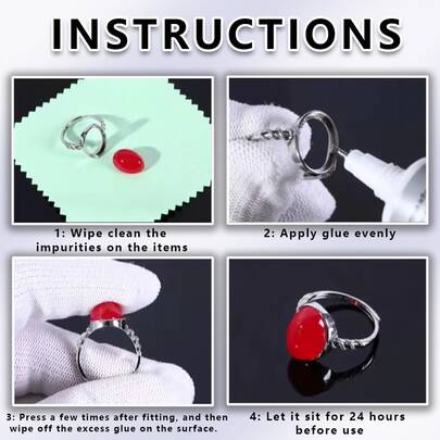 DIY Jewelry Accessories, Inlaying, Adhesive For Gemstones, Jewelry, Jade, Hair Accessories, Earrings, Mobile Phone Screens, B7000 Glue, Universal Adhesive.