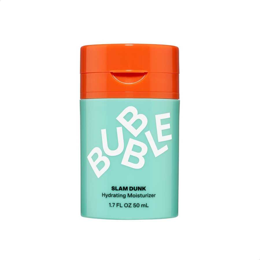 Bubble Skincare SlamDunk Hydrating Face Moisturizer - Hydrating Face Cream For Dry Skin Made With Vitamin E + Aloe Vera Juice For A Glowing Complexion - Skin Care With Blue Light Protection (50ml) - Hyaluronic Acid - Xem 1