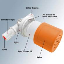 2 Pzs Flotador Compacto Para Tinaco - Multicolor - Ver 4