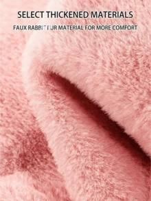 1pc Water Injection Hot Water Bottle, Faux Fur Cover, Girls Heating Pad, Warm Belly, Hot Water Bag, Small Size, Portable Water Injection, Hand Warmer, Washable Hot Water Bottle, Hand Warmer. A Perfect Gift For Valentine's Day For Your Lover. (Slight Variation In Lines And Colors May Occur Due To Batch Differences. We Apologize For Any Inconvenience.) - Multicolor - View 3