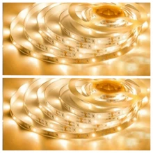 1 dải đèn LED dán tự dính chạy bằng pin (không bao gồm pin) - Tùy chọn chiều dài từ 1M đến 5M, ánh sáng trắng ấm/trắng lạnh, thích hợp cho gương trang điểm/phòng ngủ/tường TV/tủ/trần nhà, trang trí ngày lễ, quà tặng Ngày của Mẹ/Ngày Valentine & tiệc tùng, đèn LED, đèn LED phòng ngủ - Nhiều màu - Xem 25