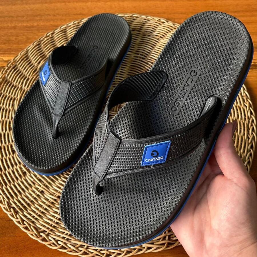 Men's Super Soft Non-Slip Flip-Flop Sandal - New Release - Promotion - Rubber - 黑色 - 查看 1