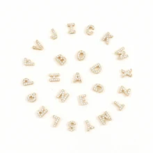 1pc Classic Fashion Heart Initial Pendant Golden Stainless Steel Chain Necklaces For Women - Yellow Gold - View 4