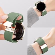 Correa de reloj trenzada de 20mm compatible con Samsung Galaxy Watch 7/6/5 Active 2 Watch 3 41mm, Garmin Venu 3S, Forerunner 245, Vivoactive 3/6 - 20mm - Ver 29