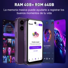 Mini teléfono, teléfono inteligente ultrafino, 3 GB + 32 GB, Android 10, 2,95 pulgadas, cámara dual HD de 5 MP + 8 MP, teléfono inteligente de 8 MP + 5 MP, 3500 mAh, WIFI, compatible con SIM, admite llamadas de voz, videollamadas, toma de fotografías, regalo para niños, Navidad, regalo de cumpleaños, regalo de vacaciones, - Tipo de Enchufe A USA (110-127V) - Ver 5