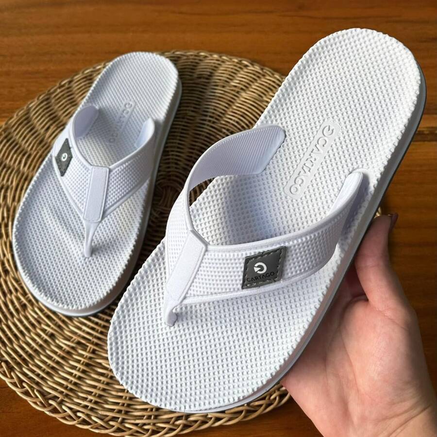 Men's Super Soft Non-Slip Flip-Flop Sandal - New Release - Promotion - Rubber - 白色 - 查看 1