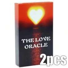 Unlock Your Love Destiny: Love Fortune Telling Cards, A Set Of 54 Cards, Ideal For Beginners, Dates, Romantic Nights, And Valentine's Day Gifts - Multicolor - View 8