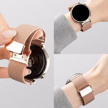 Correa de reloj trenzada de 20mm compatible con Samsung Galaxy Watch 7/6/5 Active 2 Watch 3 41mm, Garmin Venu 3S, Forerunner 245, Vivoactive 3/6 - 20mm - Ver 23