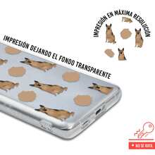INSTACASE Case Compatible With Tecno German Shepherd Dog Pattern Case For Women, Shockproof TPU Case. - Clear - View 2