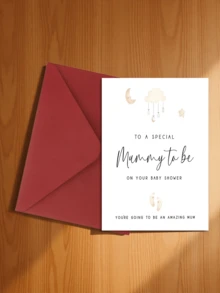 1pc Stylish Makeup Artist Thank You Card, Lipstick Design, High Quality, Suitable As Wedding Makeup Artist Thank You Card - Multicolor - View 5